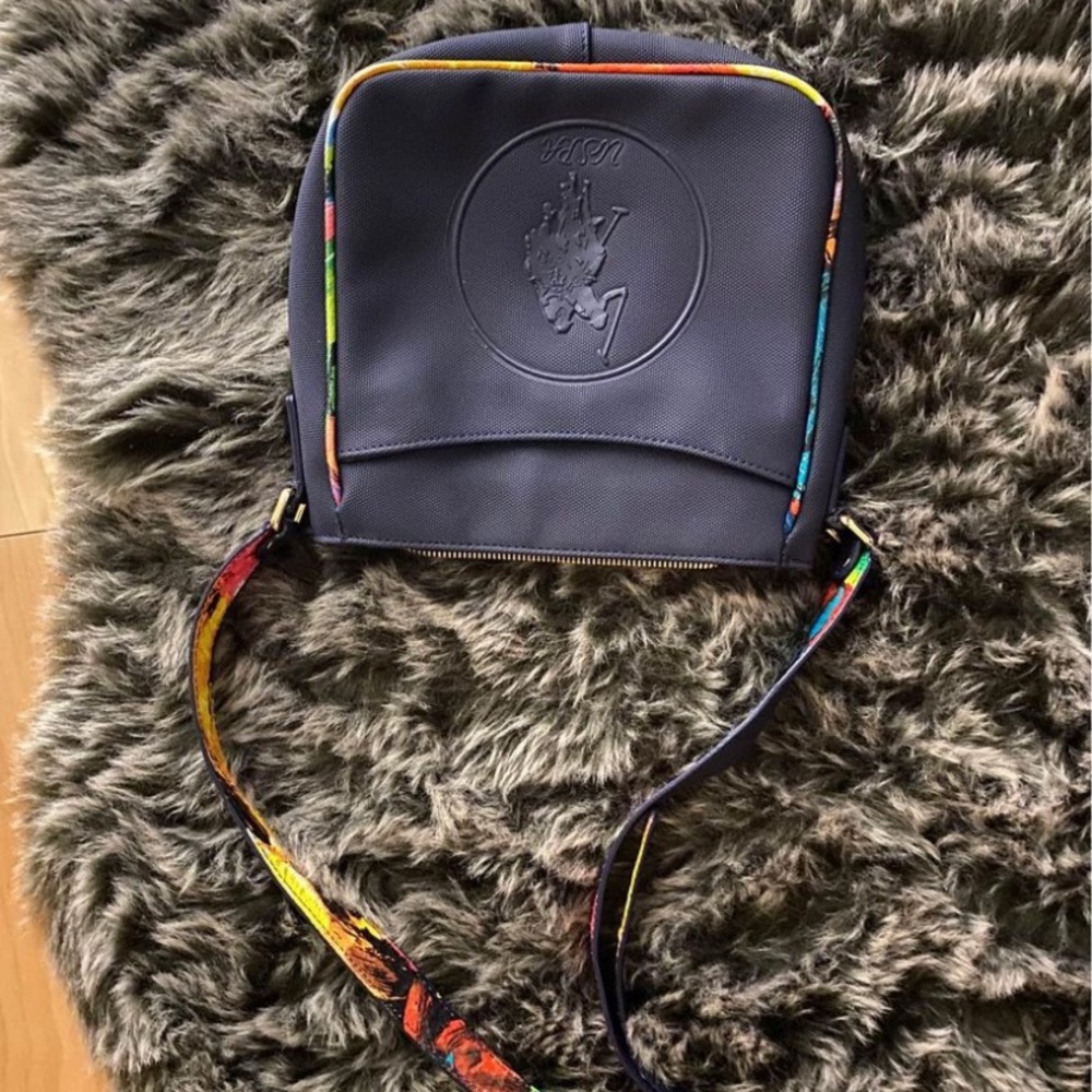 Shoulder bag navy uspa like new